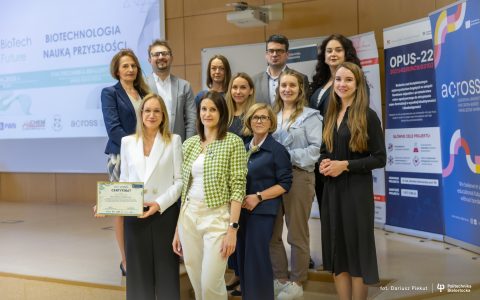 Uczestnicy konferencji „BioTech Future” w Politechnice Białostockiej
