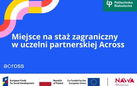 Ogłoszenie – na dodatkowy staż w ramach projektu NAWA