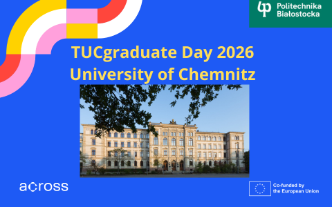 Grafika informująca o TUCgraduate Day 2026 w University of Chemnitz