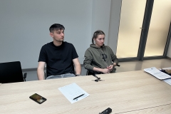 Zespół naukowy Politechniki Białostockiej prowadzi badanie o równości i różnorodności w ramach projektu ACROSS. Fot. A. Jakuć Zespół naukowy Politechniki Białostockiej prowadzi badanie o równości i różnorodności w ramach projektu ACROSS. Fot. A. Jakuć