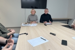 Badanie fokusowe prowadzą dr hab. inż. Joanna Mystkowska, prof. PB, i dr inż. Romuald Ziółkowski z Politechniki Białostockiej.  Fot. A. Jakuć Badanie fokusowe prowadzą dr hab. inż. Joanna Mystkowska, prof. PB, i dr inż. Romuald Ziółkowski z Politechniki Białostockiej.  Fot. A. Jakuć