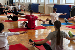 Zajęcia ruchowe w sali treningowej