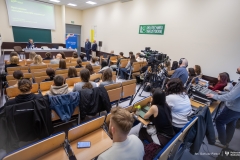 Uczestnicy debaty w ramach Tygodnia Otwartości w Nauce – fot. Dariusz Piekut / PB