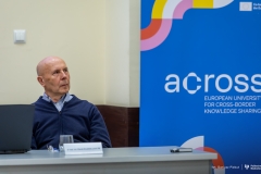 Prof.  Marek Drużdżel podczas debaty w ramach Tygodnia Otwartości w Nauce – fot. Dariusz Piekut / PB