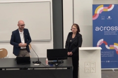 Prof. Miroslav Malinovic zapowiada wykład dr Doroty Gawryluk pt.: „Rozwój Białegostoku w XVIII wieku”– fot. Grażyna Jakimiuk / PB