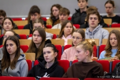 Uczestnicy wydarzenia ACROSS Student’s Fair Day w auli Politechniki Białostockiej. Fot. Dariusz Piekut/PB.