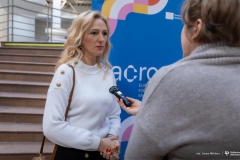 Goście z Banj Luki na Wydziale Inżynierii Zarządzania Politechniki Białostockiej. Fot. Iryna Mikhno, PB