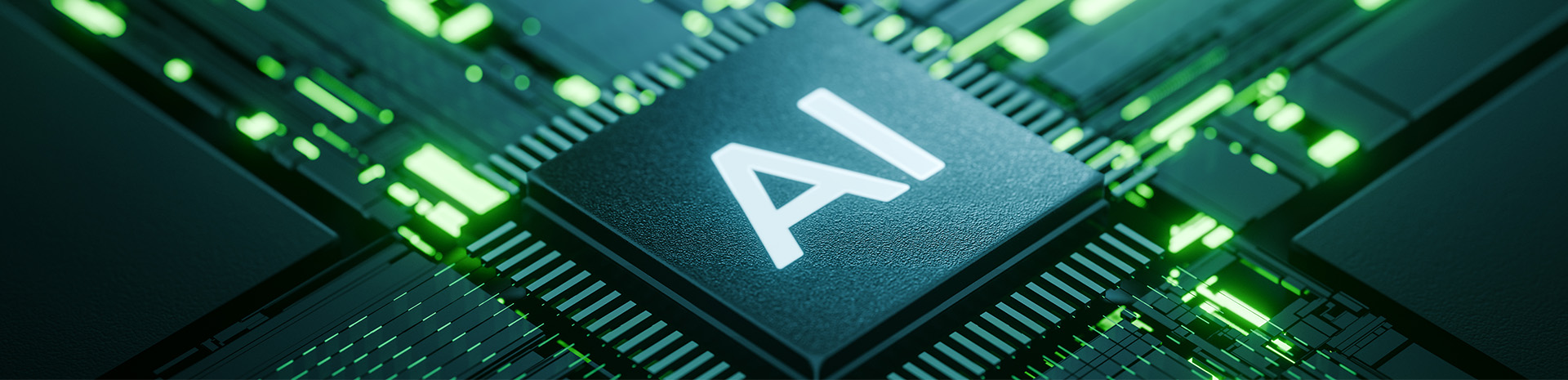 płyta z procesorem i napisem AI