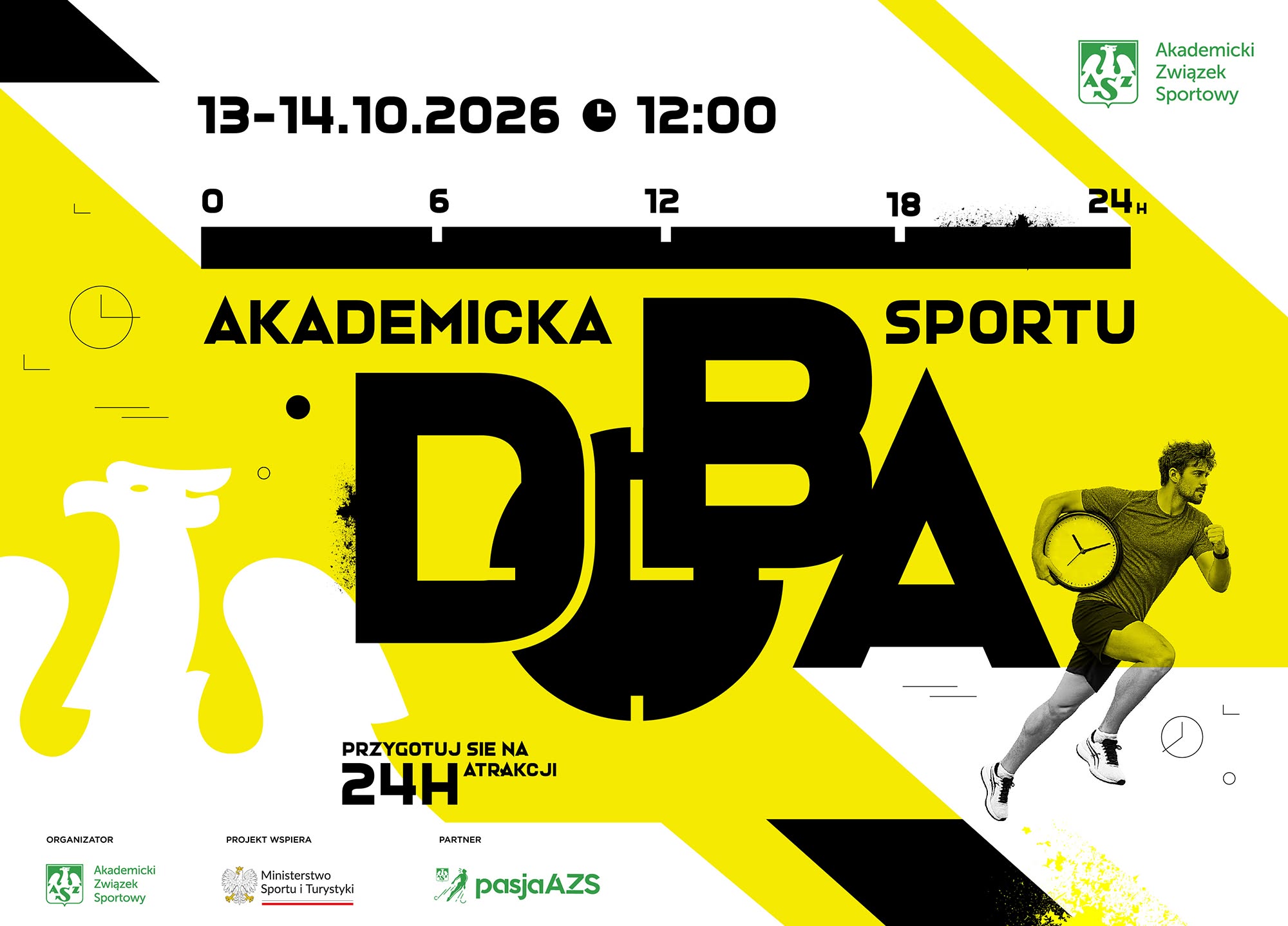 Plakat Akademickiej Doby Sportu