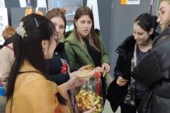 Confucius Classroom's stand at the Open Day of the Bialystok University of Technology, private archive of E. Śleszyńska