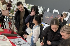 Confucius Classroom's stand at the Open Day of the Bialystok University of Technology, private archive of A. Grabowska