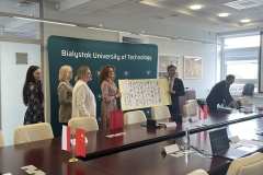 Meeting of NingboTech University and Bialystok University of Technology representatives concluded with the signing of an agreement for an independent Confucius Classroom at BUT, photo: A. Grabowska