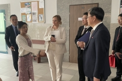Meeting of NingboTech University representatives with Chinese teachers of Confucius Classroom at BUT, photo: A. Grabowska