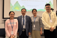 Nasi lektorzy oraz  prof. Shi Jinsheng z Capital Normal University (首都师范大学), fot. archiwum prywatne N. Yu