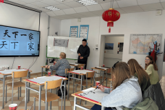 Warsztaty kaligrafii, fot. Z. Hongyue