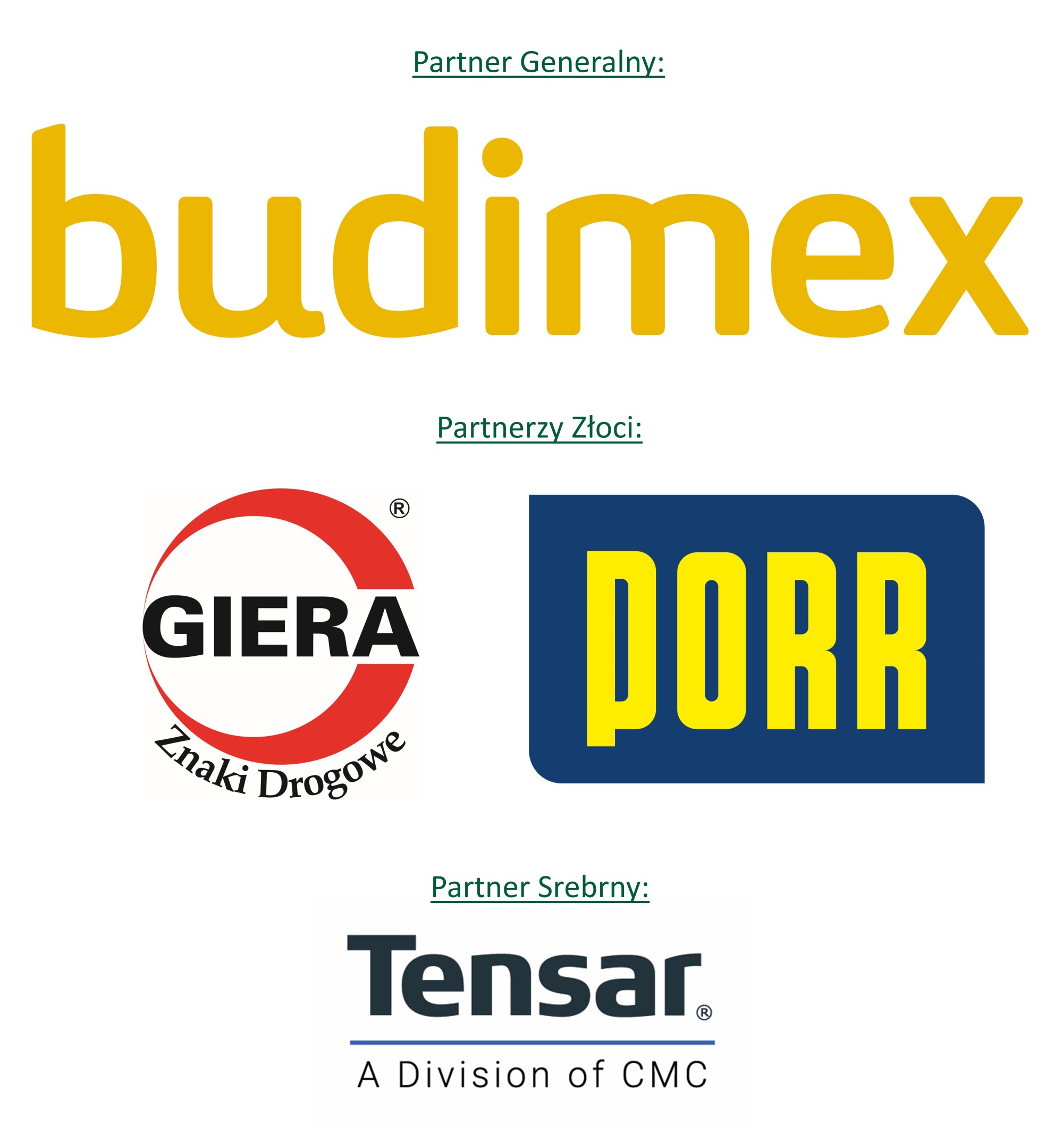 logo sponsorów i partnerów wydarzenia