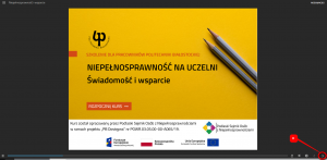 Szkolenie - Niepełnosprawność na Uczelni. Świadomość i wsparcie.
