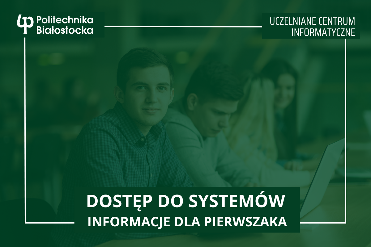 Grafika ze studentem
