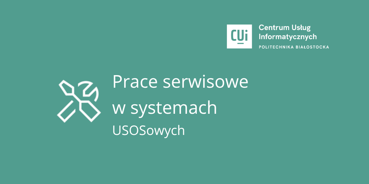 Grafika serwisowa USOSa