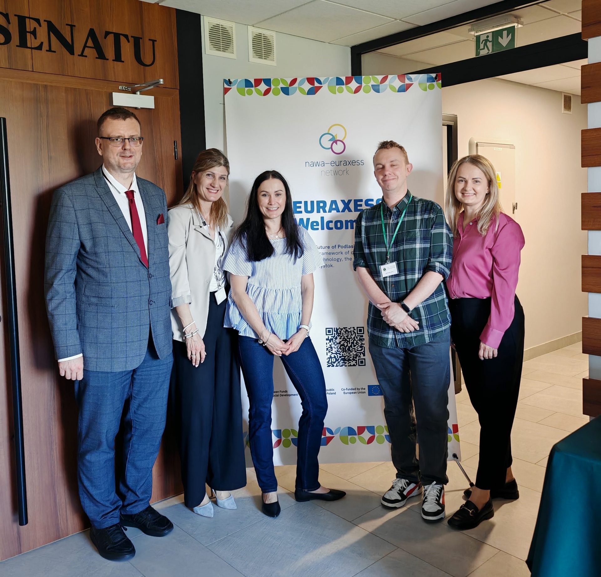 Przedstawiciele Welcome Point na International Week UwB