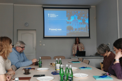 Prezentacja-Welcome-Point-przez-przedstawicielke-GUMED,  fot. arch. prywatne A. Dziekonska