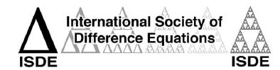 International Society of Difference Equations logo