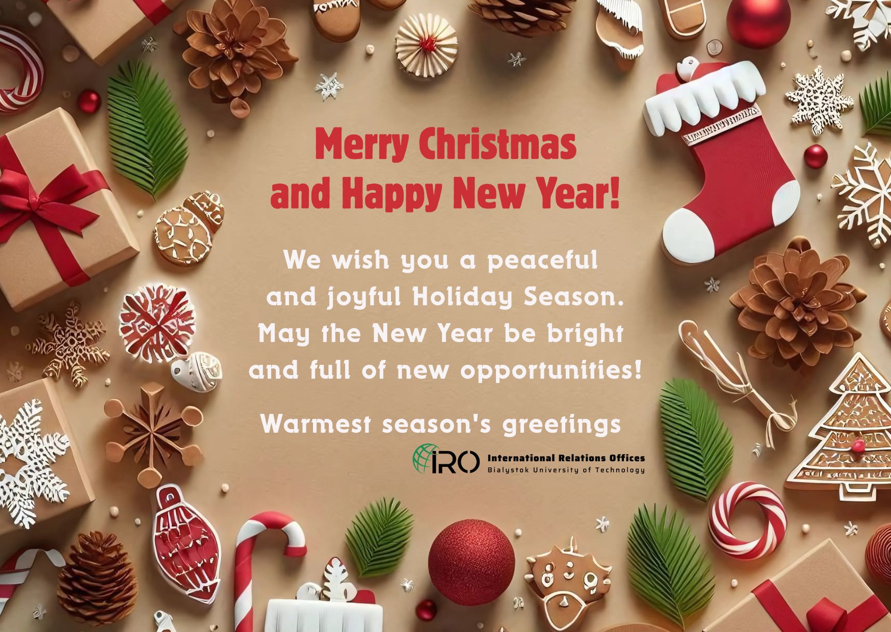 Season’s greetings