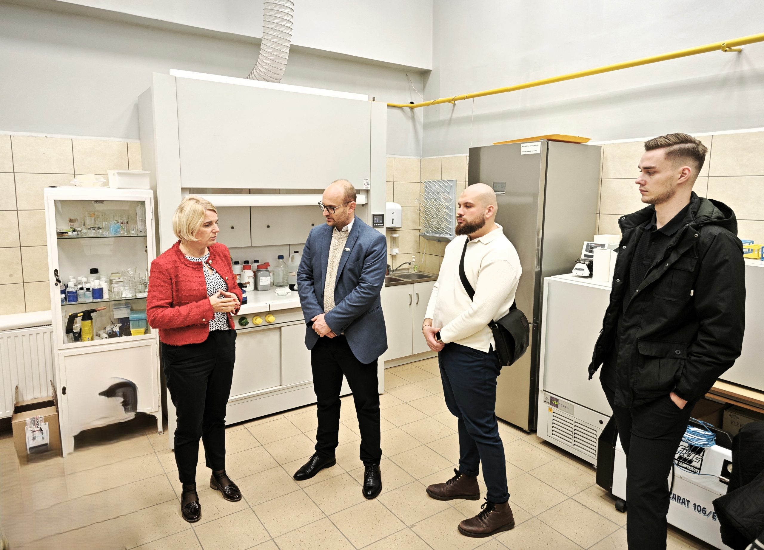 Wizyta gości ze Słowacji na Wydziale Mechanicznym