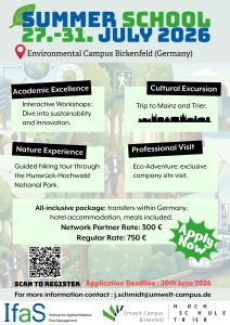 Summer school flyer