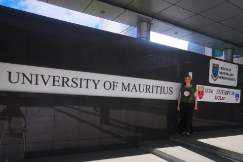 Wizyta na University of Mauritius