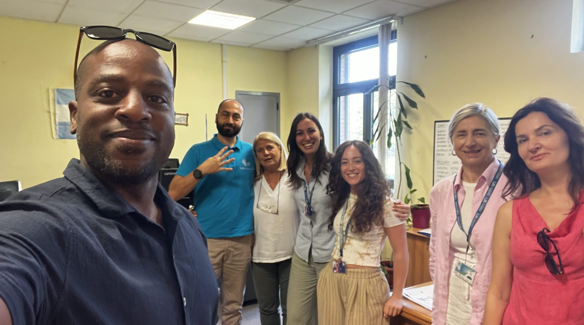 Spotkanie z pracownikami biura UdA - Universita degli Studi G. d'Annunzio Chieti_Pescara; fot. archiwum prywatne S. Herrera Zuazo