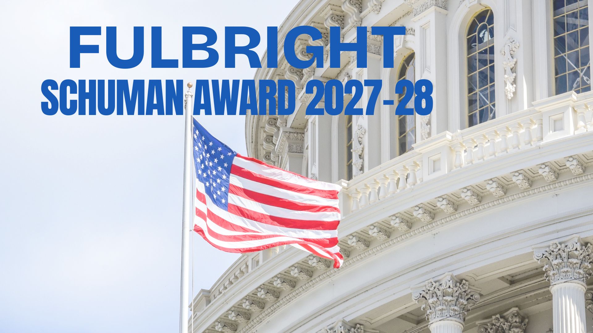 Fulbright Schuman Award 2027-28