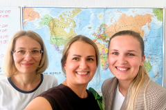 Spotkanie w International Relations Office; Archiwum prywatne