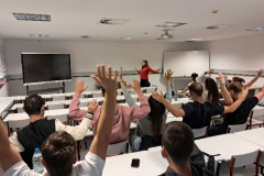 Zajęcia ze studentami; Archiwum prywatne (2)