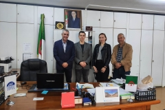 Przedstawiciele BWM podczas spotkania z Rektorem USTHB; fot. archwium prywatne