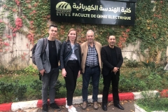 Spotkanie z przedstawicielami uczelni w Algierze (B. Souissi, K. Boudjit) -fot. archiwum prywatne