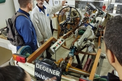 zwiedzanie laboratorium WM University of Batna;  fot. A. Gniazdowska