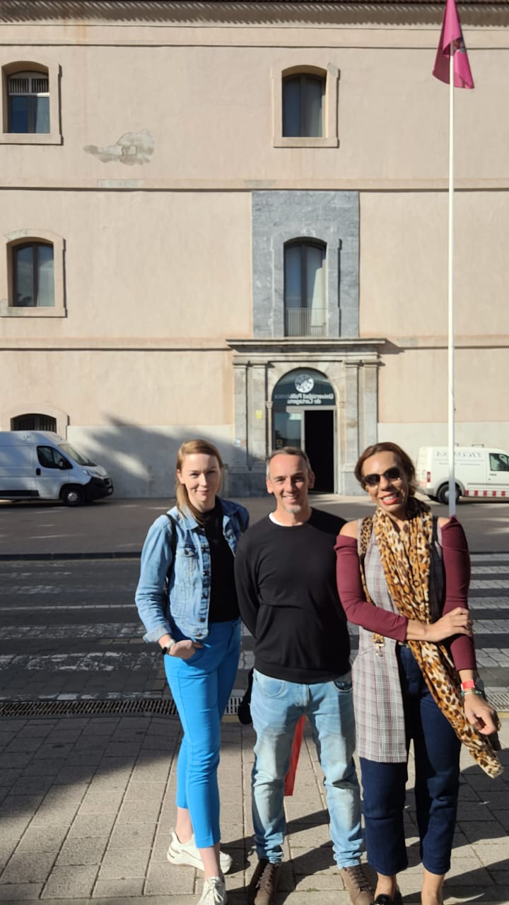 z David Morales UPCT i Melina Diaz Rangel UAC, fot. archiwum własne