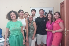Spotkanie ze studentami w  Universita di Foggia, Dipartimento di Economia fot. archiwum prywatne