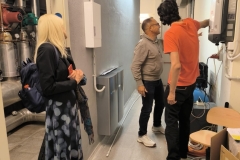 Zwiedzanie laboratoriów, fot. arch. prywatne B. Sadowska