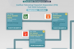 Lectures schedule - September / October