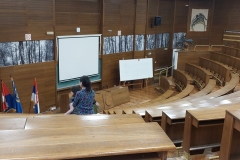 Wizyta na Uniwersytet w Belgradzie, fot. arch. prywatne. A. Marozau