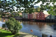 Trondheim, rzeka Nidelva