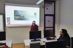 Mgr arch. A. Modzelewska podczas prezentacji projektu CityGO (fot. A. Jakimowicz)