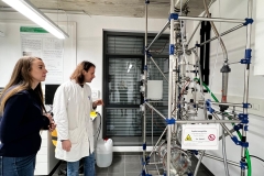 Zwiedzanie laboratoriów na BOKU University w Wiedniu