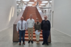 Spotkanie z Dziekanem The Maersk Mc Kinney Moller Institute SDU Kasperem Hallenborgiem, fot. archiwum prywatne