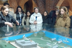 Studenci na wycieczce w Tykocinie, fot. arch. IRO