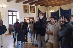 Studenci na wycieczce w Tykocinie, fot. arch. IRO