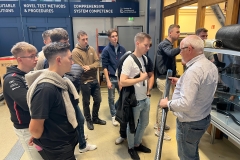 Wizyta studyjna w Instytucie Konstrukcji Lekkich i Technologii Tworzyw Sztucznych Politechniki Drezdeńskiej, fot. arch. prywatne D. Perkowski, M. Aladag 