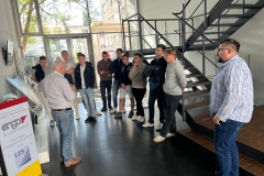 Wizyta studyjna w Instytucie Konstrukcji Lekkich i Technologii Tworzyw Sztucznych Politechniki Drezdeńskiej, fot. arch. prywatne D. Perkowski, M. Aladag 
